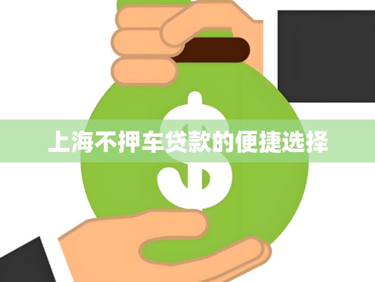 上海不押车贷款的便捷选择