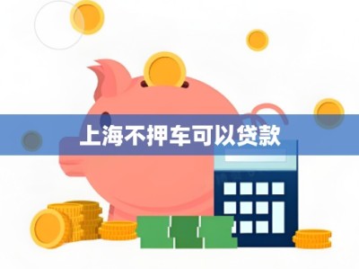 上海不押车可以贷款