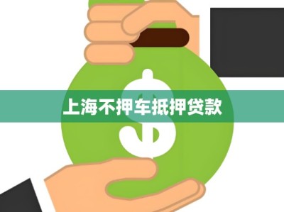 上海不押车抵押贷款